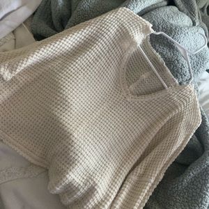 Off the Shoulder Mesh Top